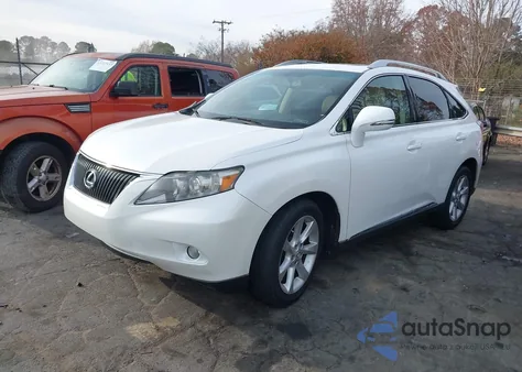 2010 Lexus Rx 350 z USA, uszkodzony, nr VIN 2T2BK1BA1AC057003